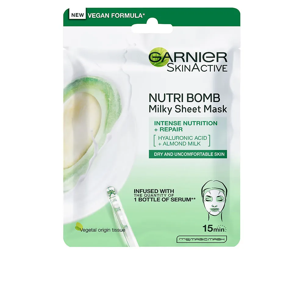 Питательная восстанавливающая маска для лица Skinactive nutri bomb
