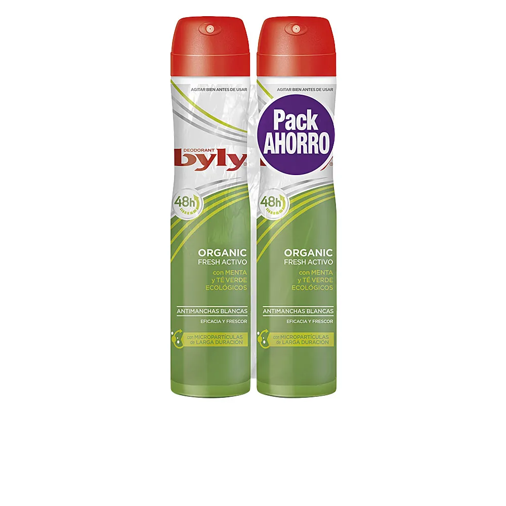 ORGANIC EXTRA FRESH DEO VAPO LOTE 2 x 200 ml