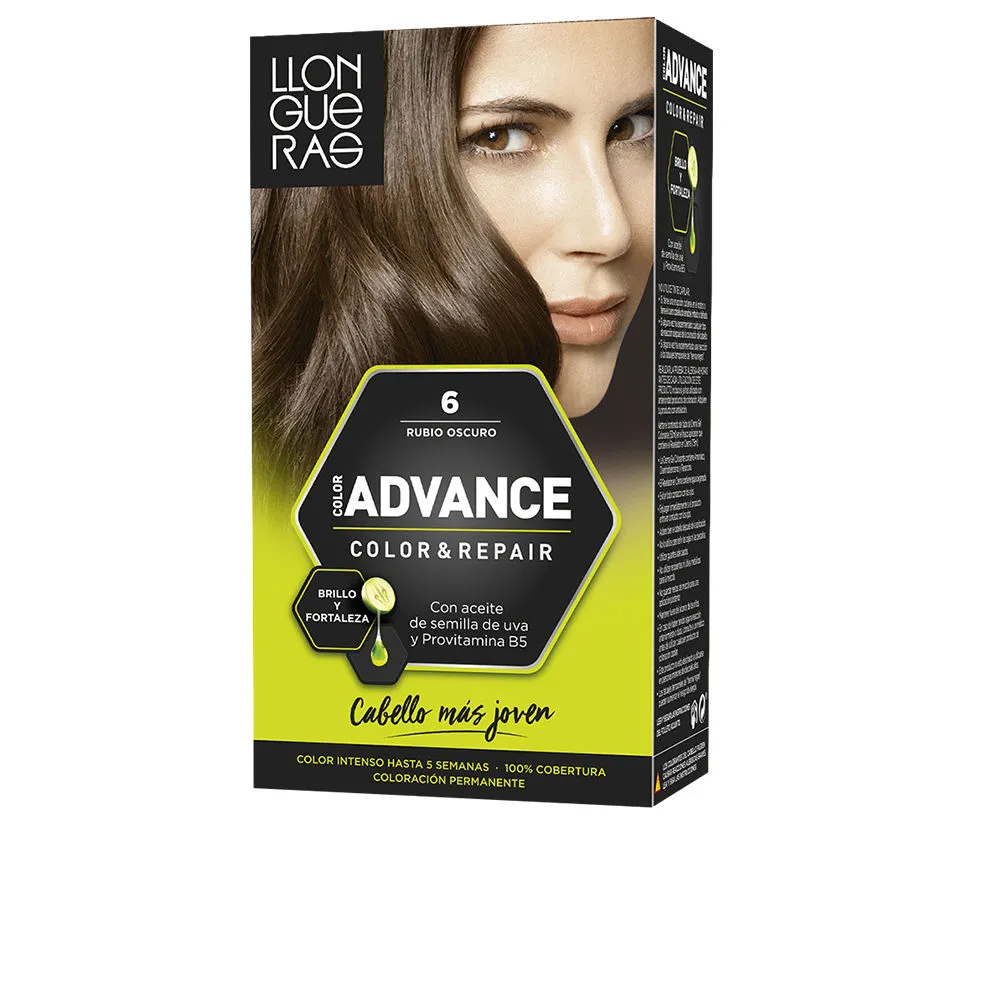 COLOR ADVANCE #6-rubio oscuro 1 u