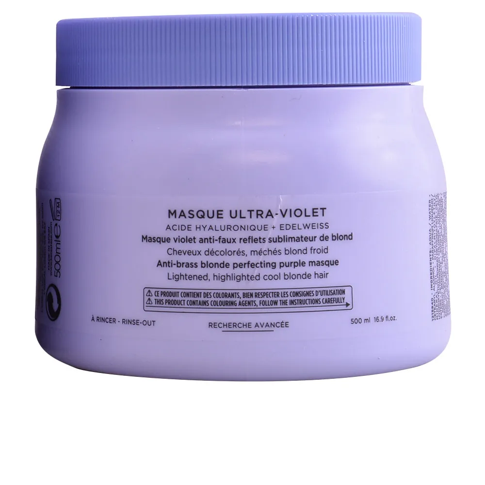 Blond Absolu Ultra-Violet питательная фиолетовая маска нейтрализующая желтые полутона