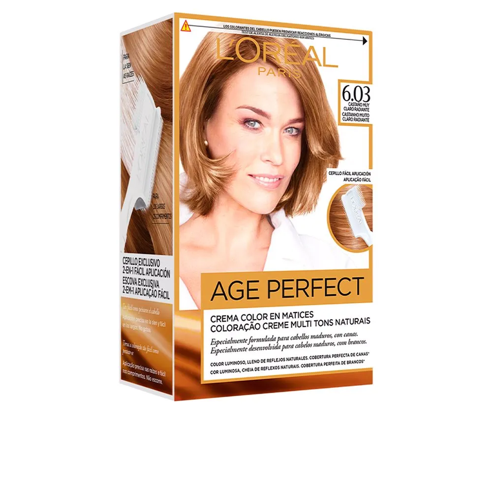 EXCELLENCE AGE PERFECT краска для волос #6.03 Dark Radiant Blonde 