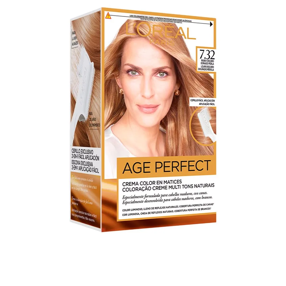EXCELLENCE AGE PERFECT краска для волос #7.32 Pearl Golden Blonde 