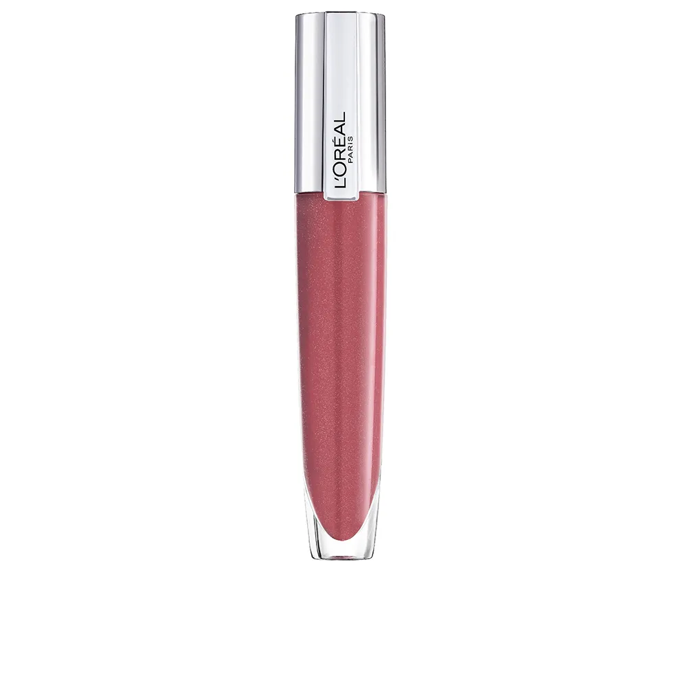 ROUGE SIGNATURE brilliant plump lip gloss #404 assert