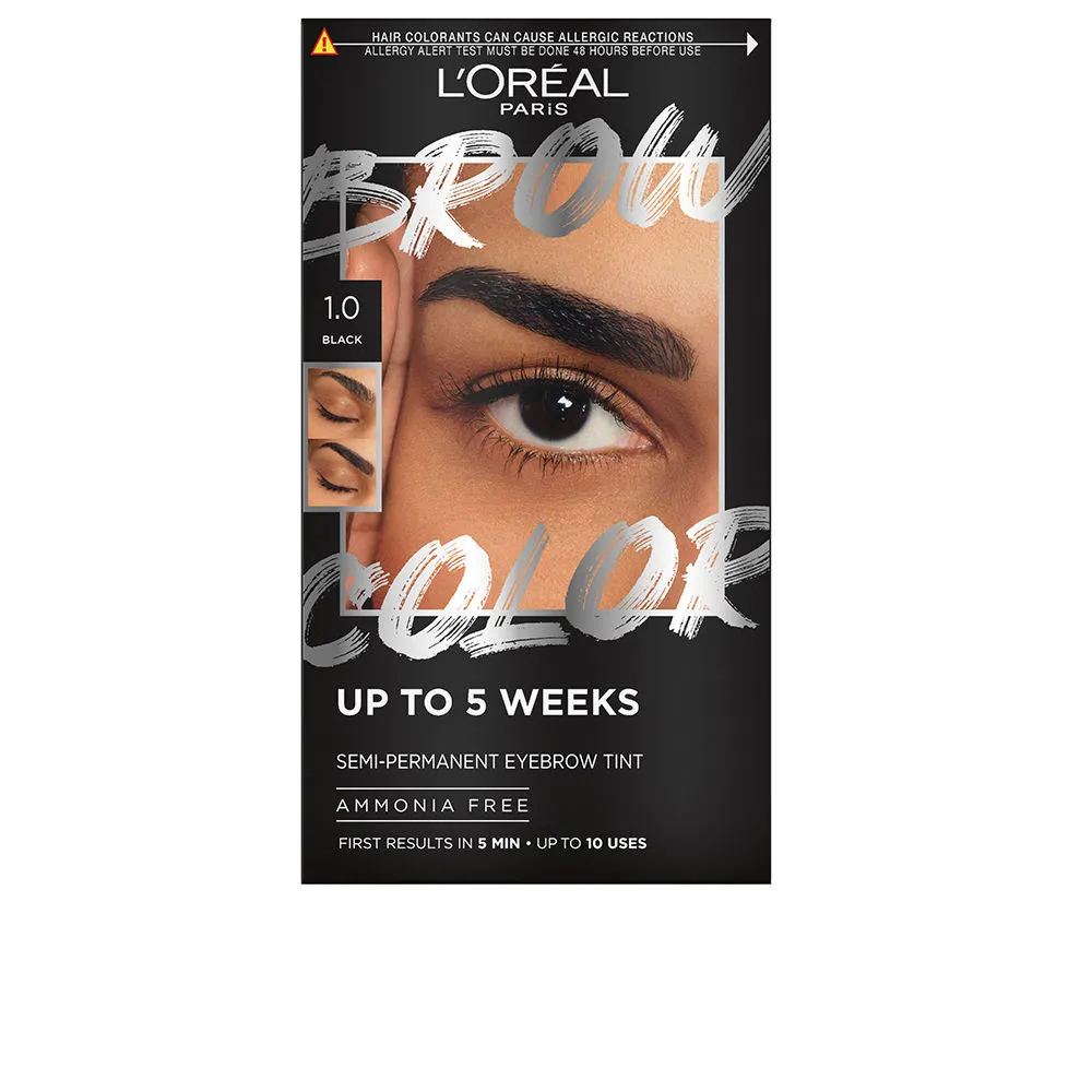 BROW COLOR Eyebrow Tint #1.0 Black 