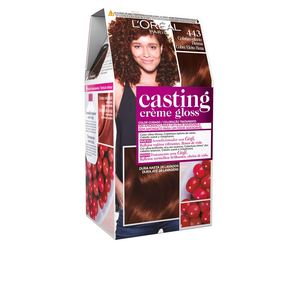CASTING крем GLOSS #443 Copper Henna Effect 