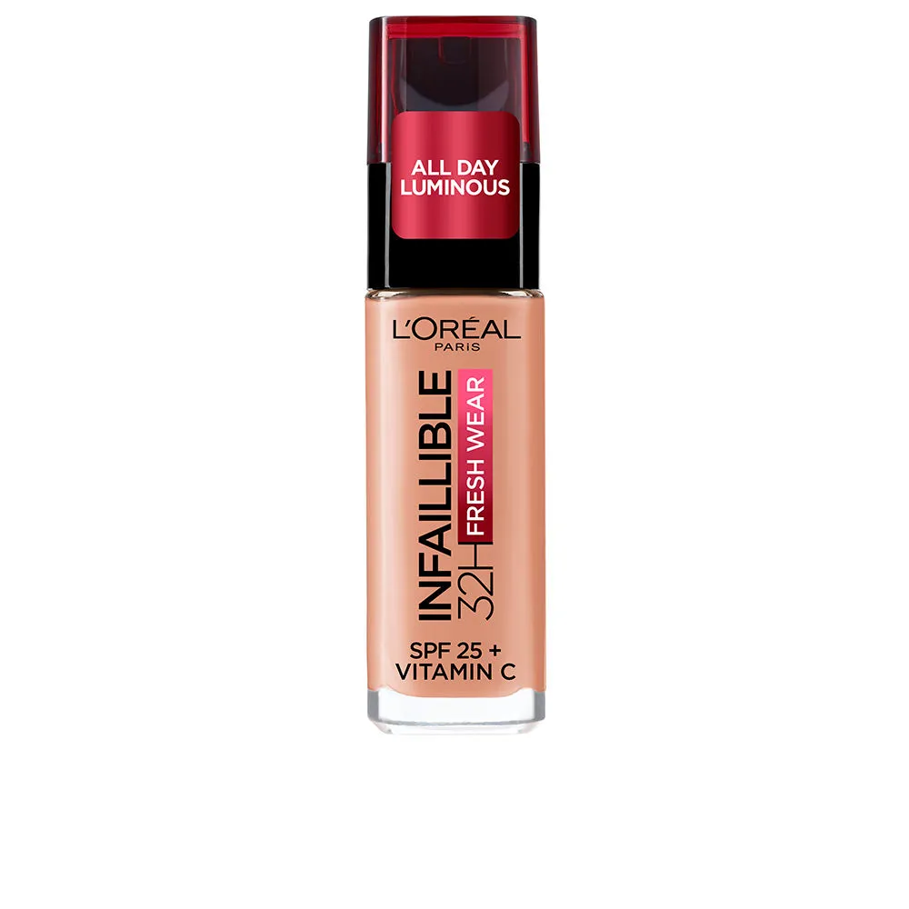 INFAILLIBLE FRESH WEAR 32H SPF25 vitamina c #160 lin rose