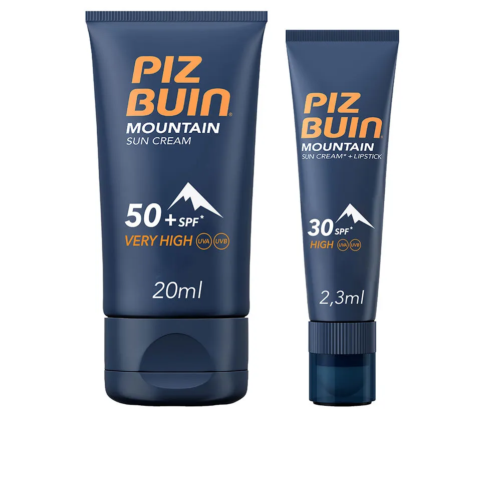 MOUNTAIN SPF50+ suncream 20 ml + lipstick F20 2,3 ml