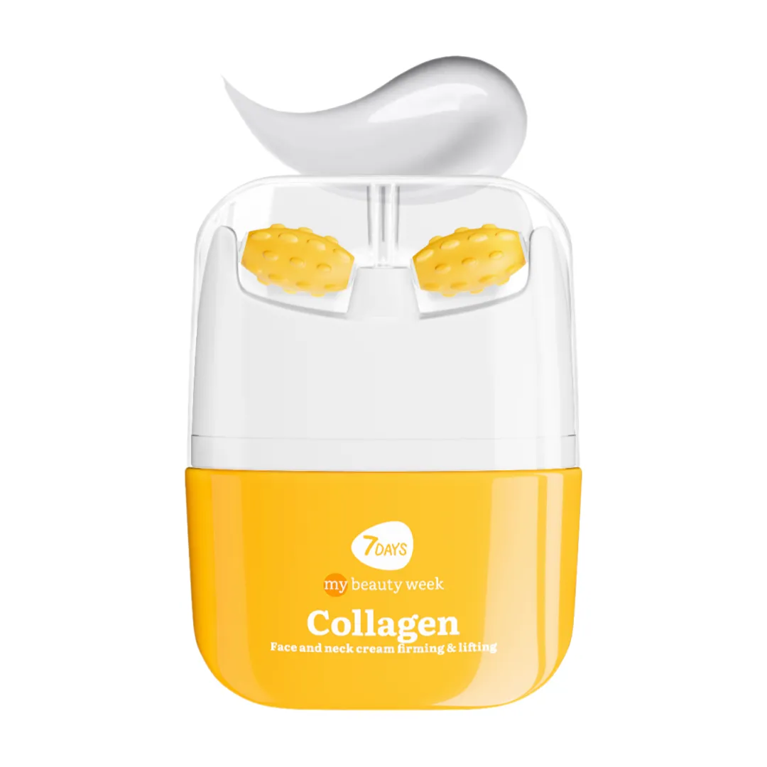 Крем для лица, массажер для лица 2в1 Collagen 40 мл