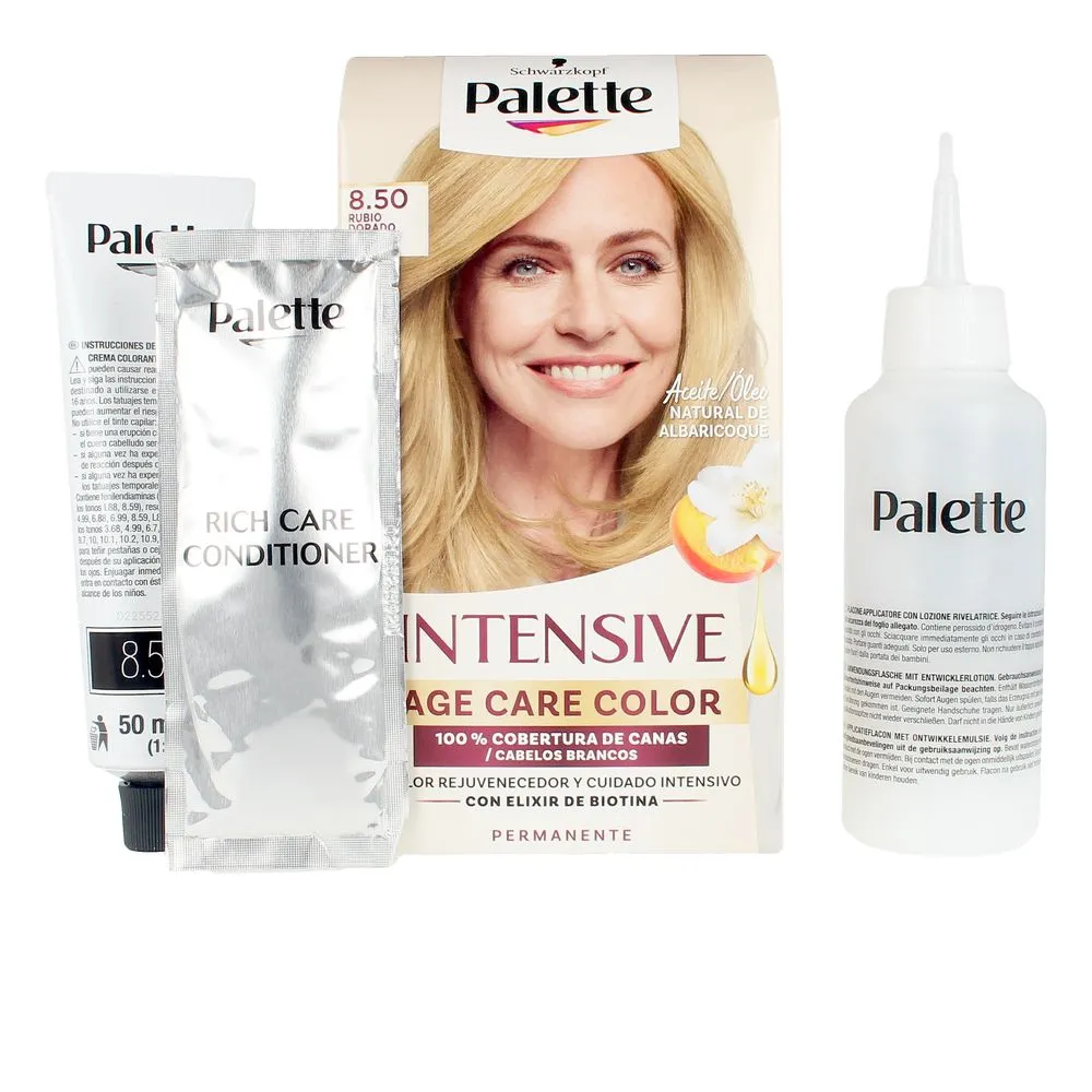 PALETTE AGE CARE COLOR краска #8.5 золотистый блонди