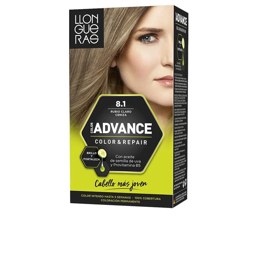 COLOR ADVANCE #8,1-rubio claro ceniza 1 u