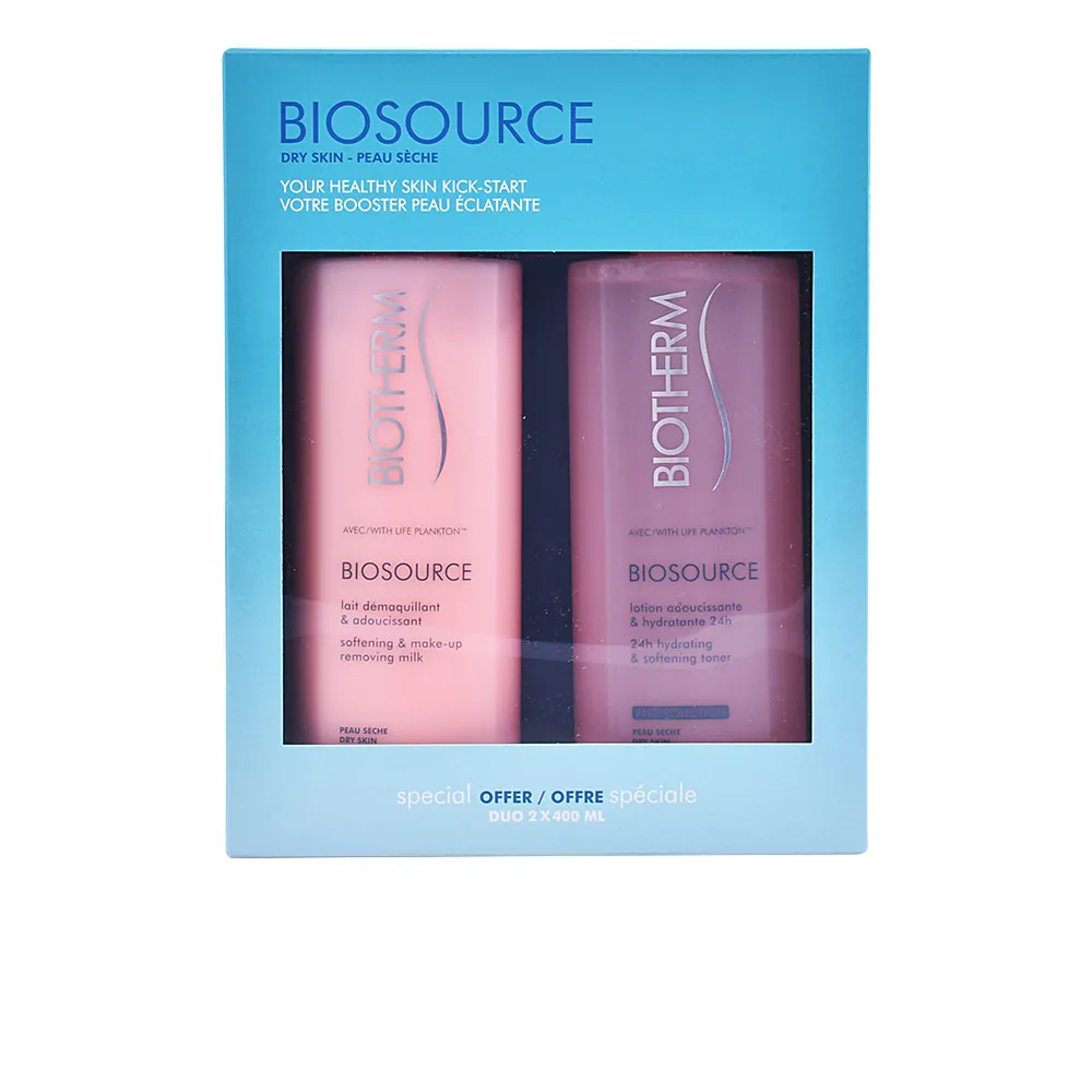 Комплект: средство для снятия макияжа + тоник Biosource duo PS