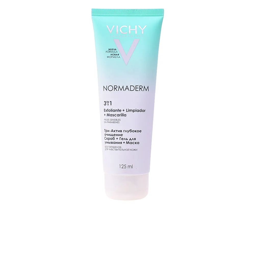 NORMADERM 3 EN 1 exfoliante, limpiador y mascarilla 125 ml