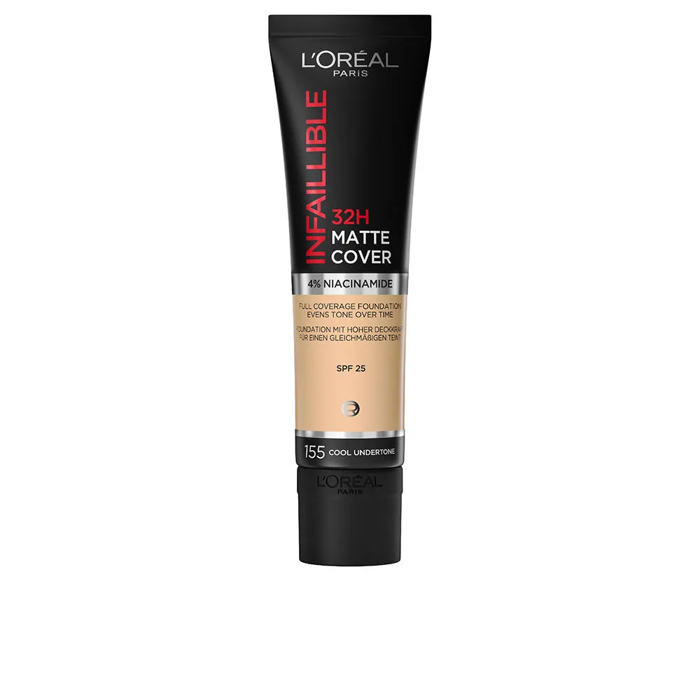 INFAILLIBLE 32H matte cover foundation #155 natural rose 