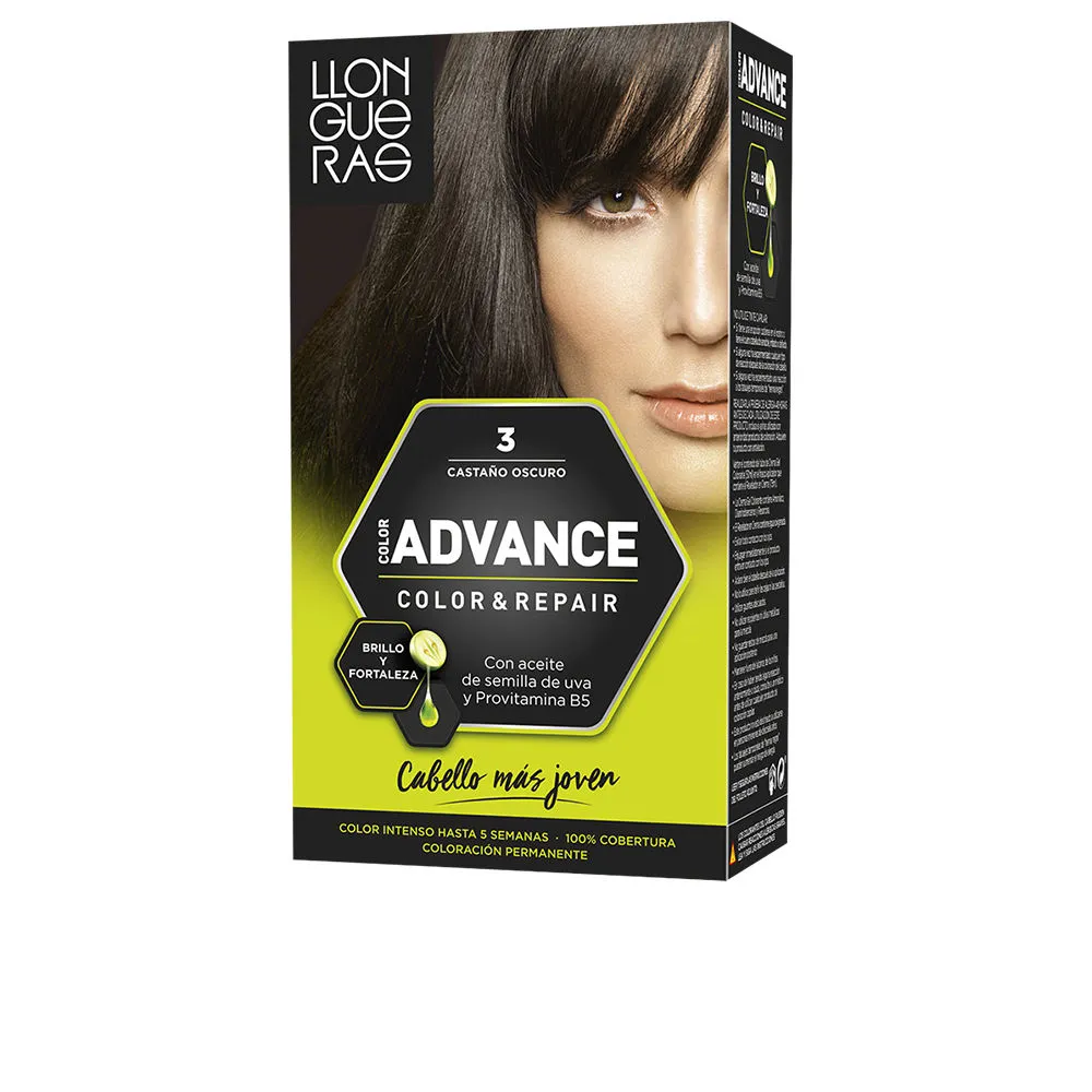 COLOR ADVANCE #3-castaño oscuro 1 u