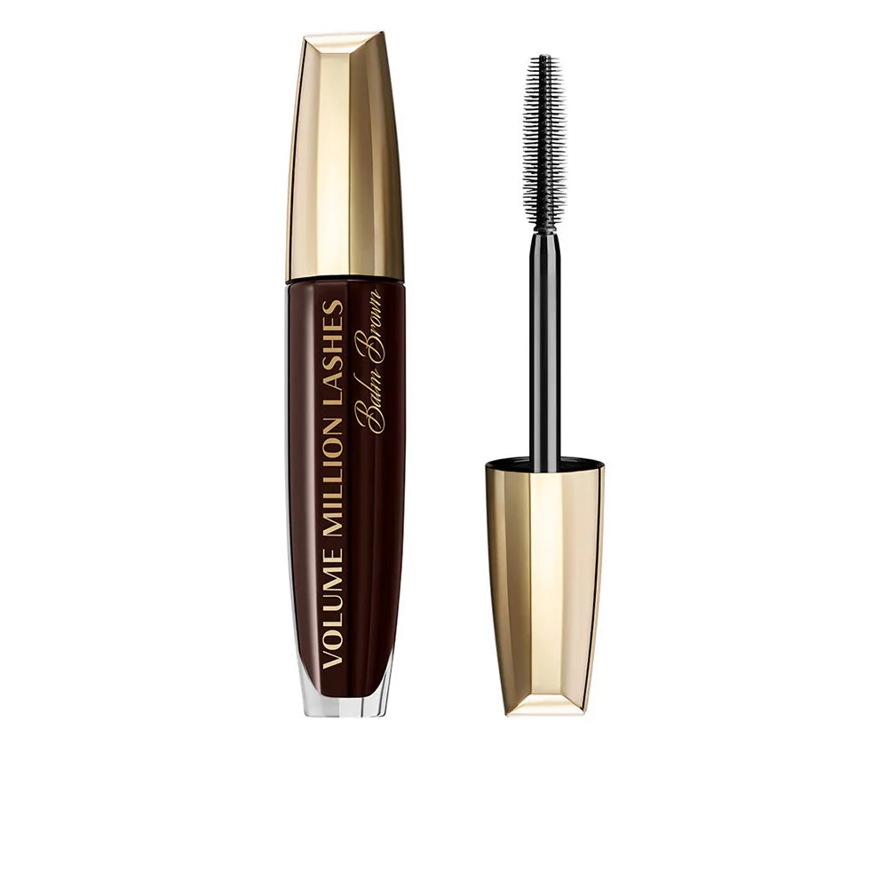 VOLUME MILLION LASHES тушь с бальзамом коричневая #01 