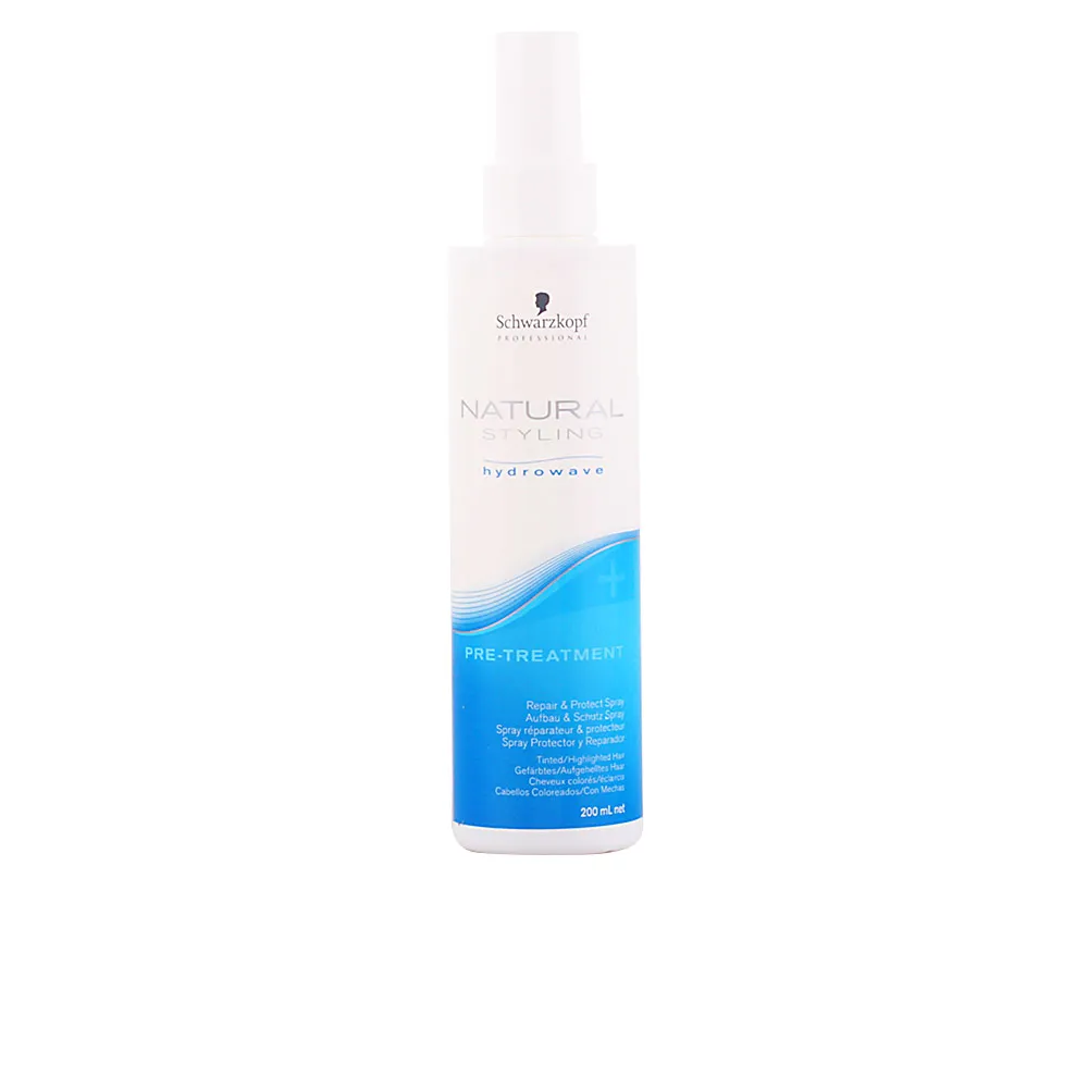 Спрей-уход восстановление и защита перед химической завивкой Natural styling hydrowave