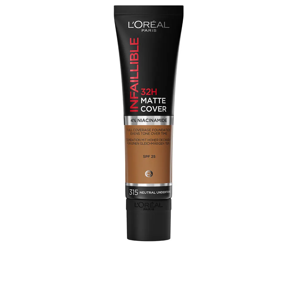 INFAILLIBLE 32H matte cover foundation #315 neutral undertone 
