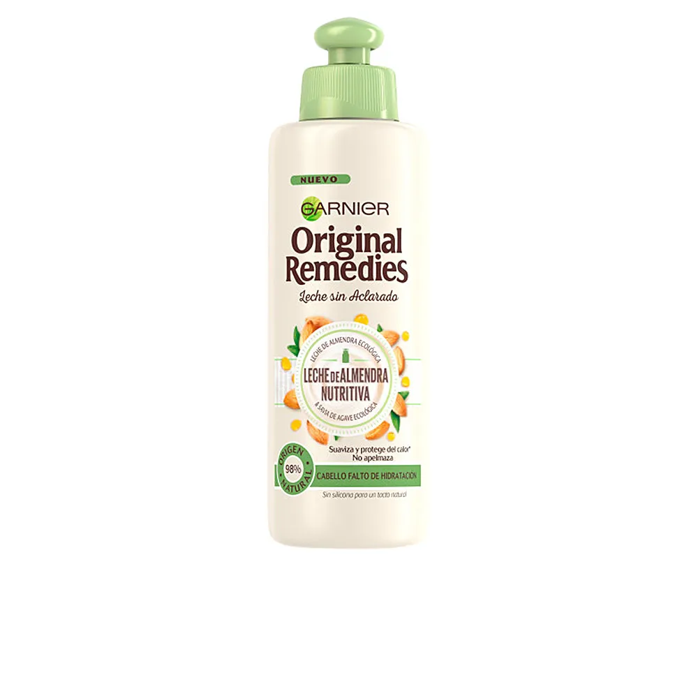 ORIGINAL REMEDIES несмываемый крем с миндальным молоком 
