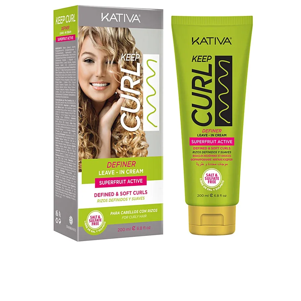 KEEP CURL несмываемый крем для ухода за волосами