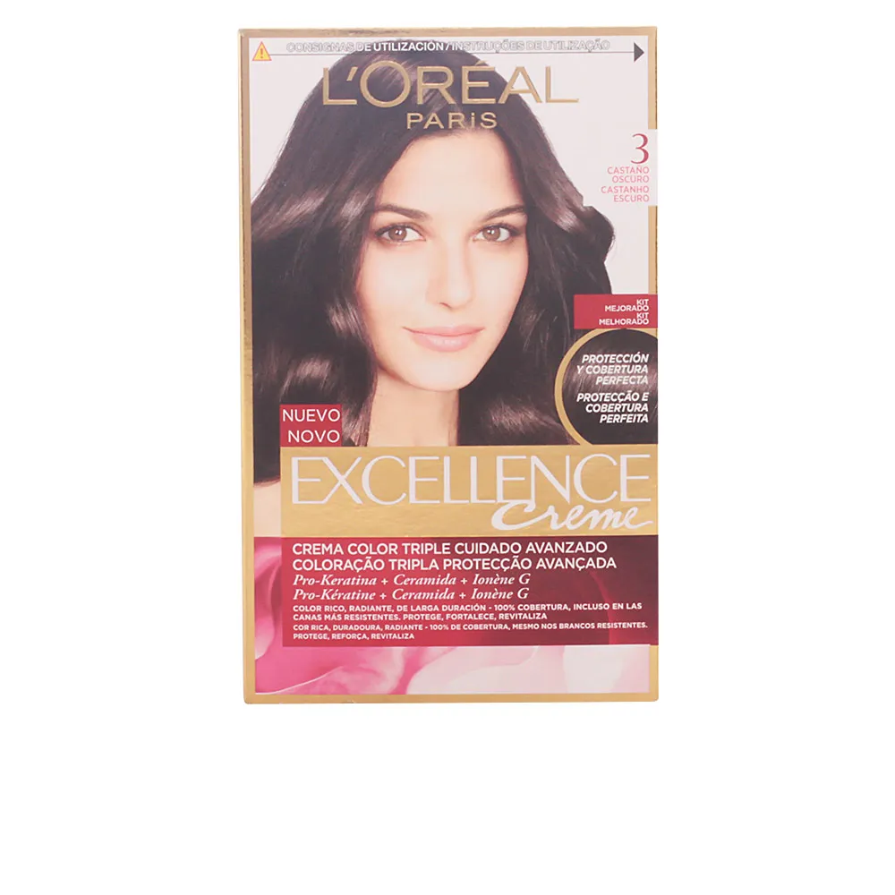 EXCELLENCE крем краска для волос #3 Dark Brown 