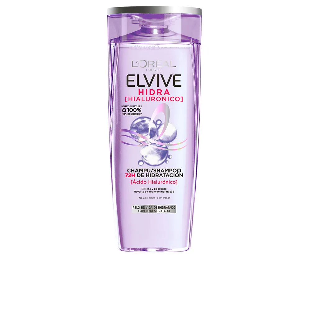 ELVIVE HYDRA HYALURONIC шампунь с гиалуроновой кислотой для увлажнения волос на 72 часа