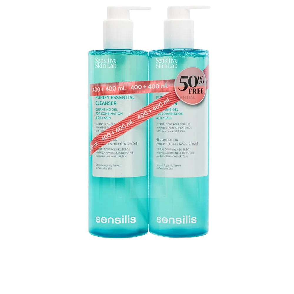 PURIFY ESSENTIAL CLEANSER gel limpiador 2 x 400 ml