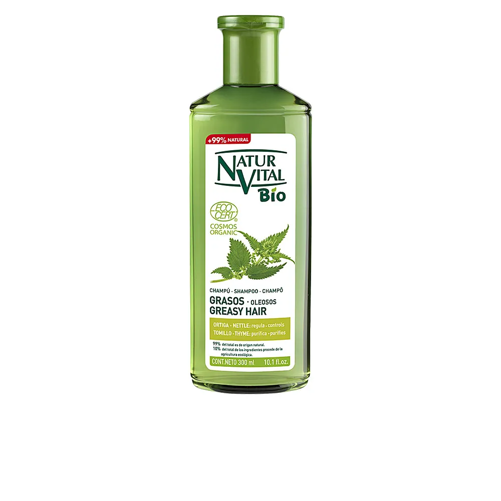 CHAMPÚ BIO ECOCERT cabellos grasos 300 ml