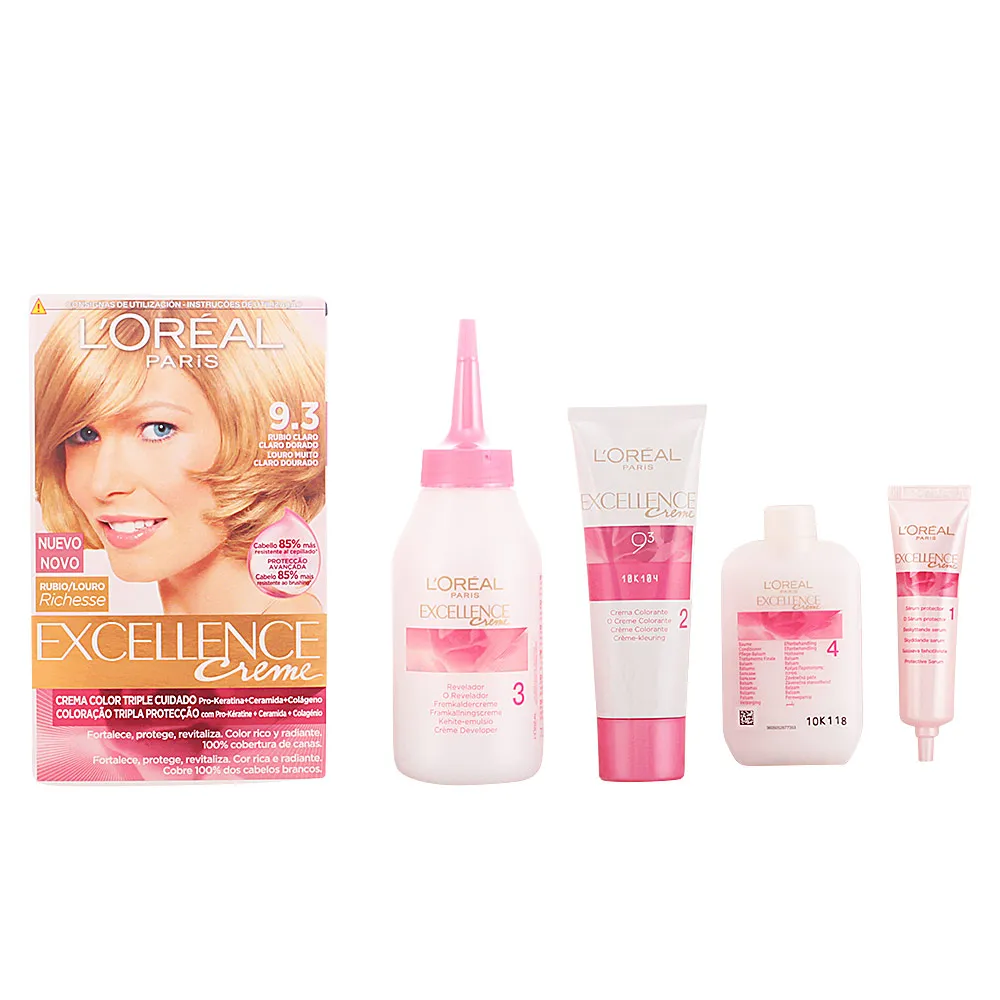 EXCELLENCE крем краска для волос #9.3 Very Light Golden Blonde 