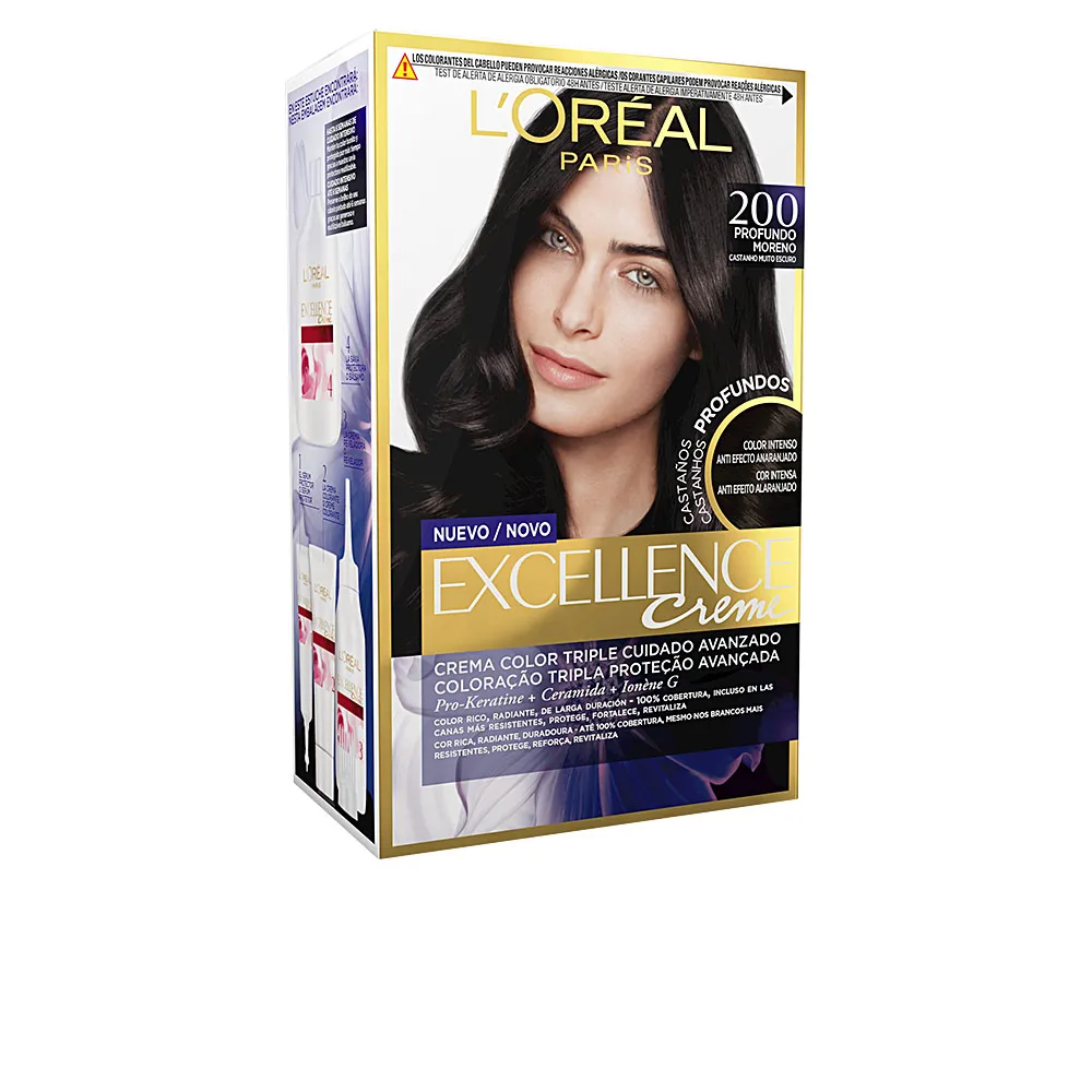 EXCELLENCE BRUNETTE краска для волос #200 True Darkest Brown 