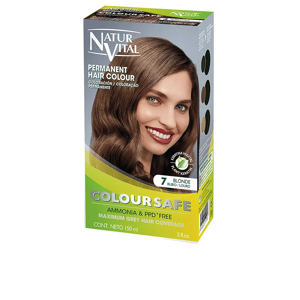 COLOURSAFE tinte permanente #7-rubio
