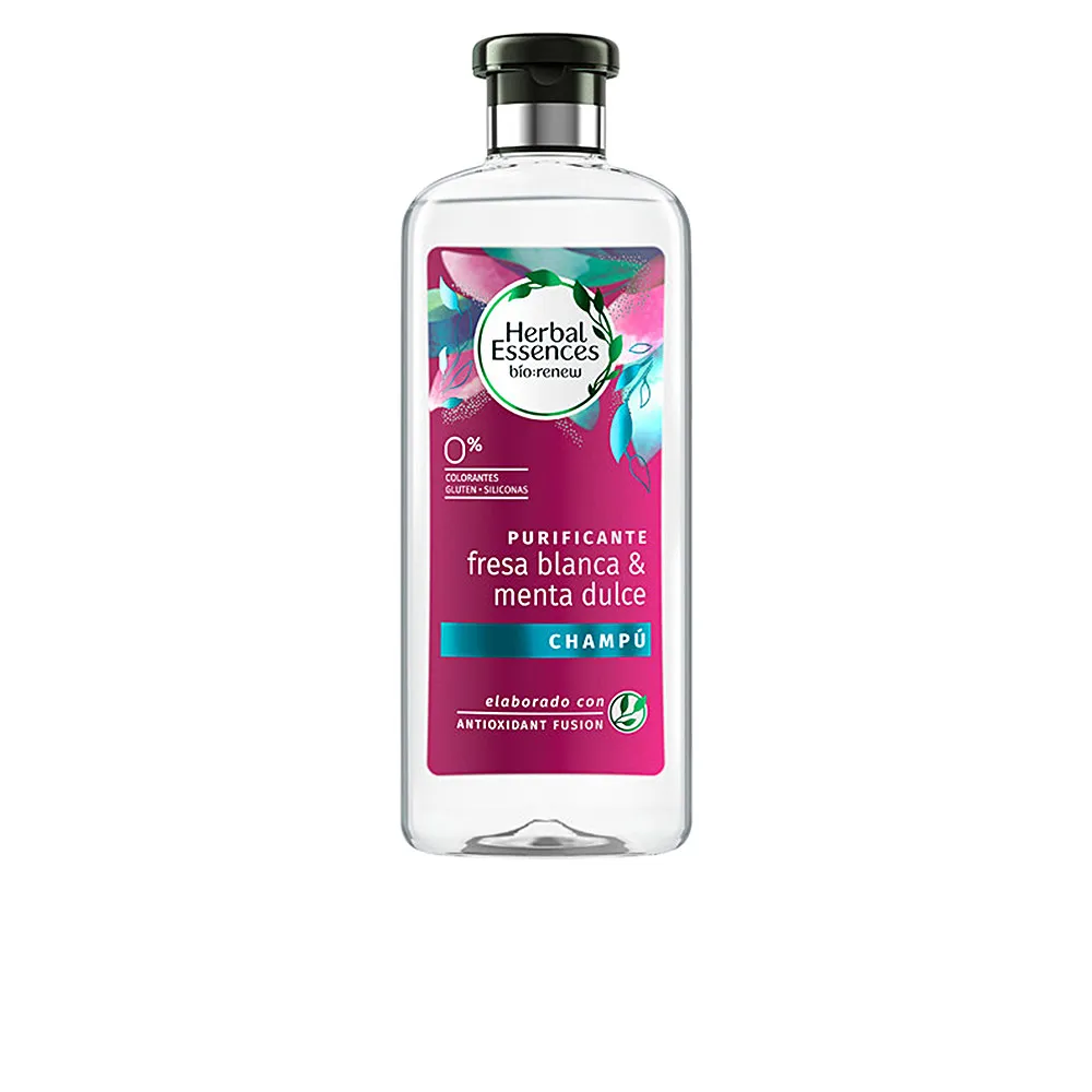BIO RENEW champú purificante con fresa blanca & menta dulce 400 ml