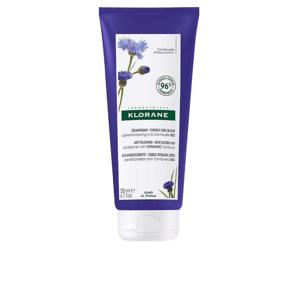 A LA CENTAUREA BIO  кондиционер против желтизны для седых и светлых волос 150 мл