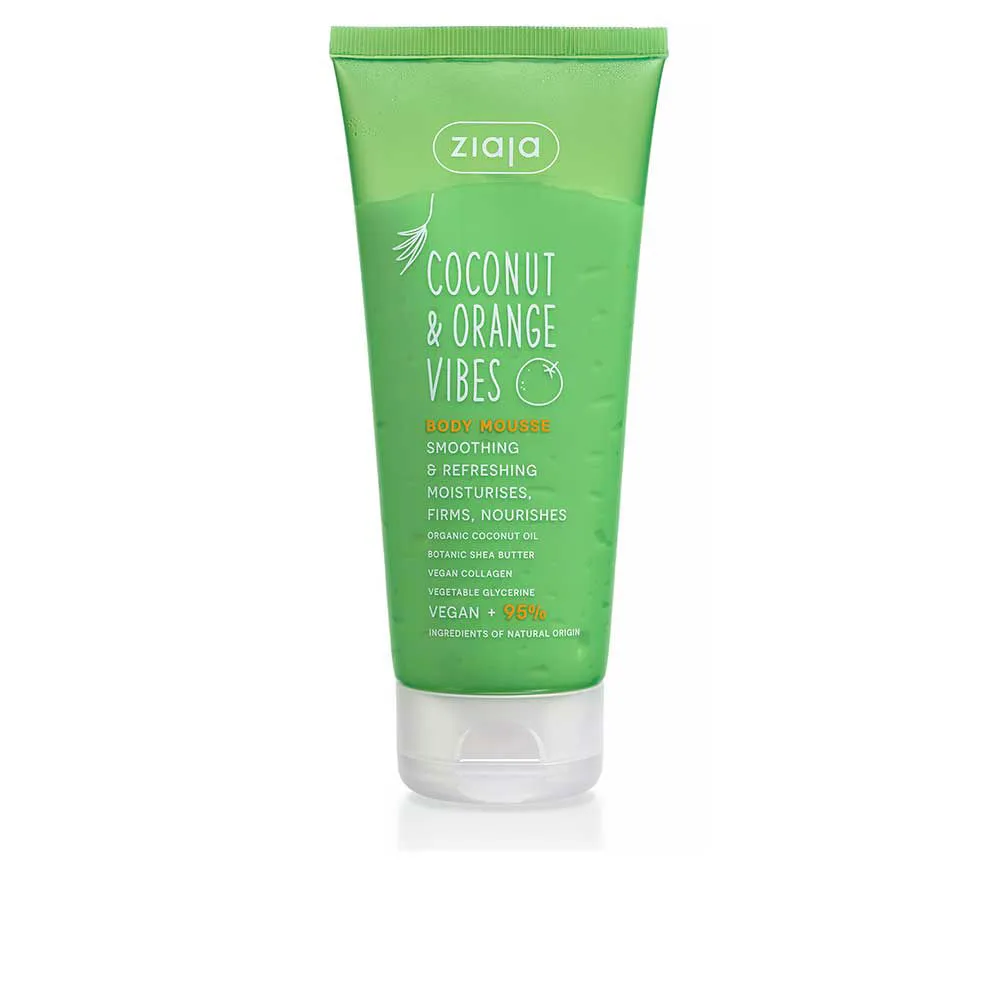 COCONUT & ORANGE VIBES mousse corporal suavizante y refrescante 200 ml