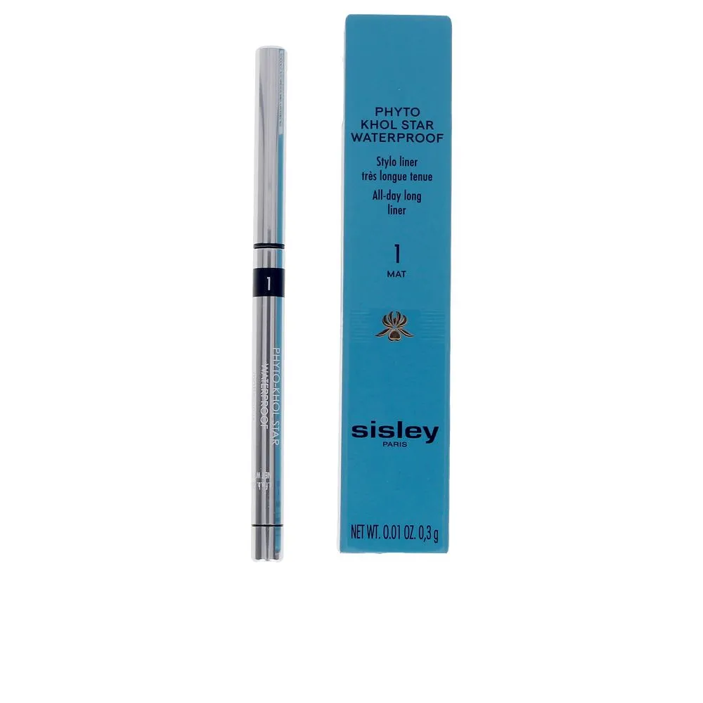 PHYTO KHOL STAR WATERPROOF #1 matte onyx 1,2 gr