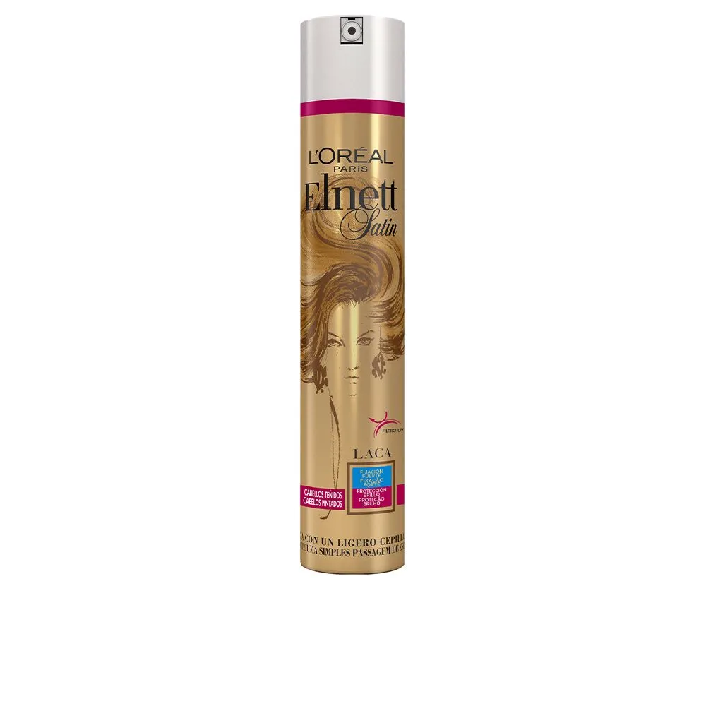 ELNETT Strong Hold Hairspray for Colored Hair лак для волос с сильной фиксацией, специально для окрашенных волос 