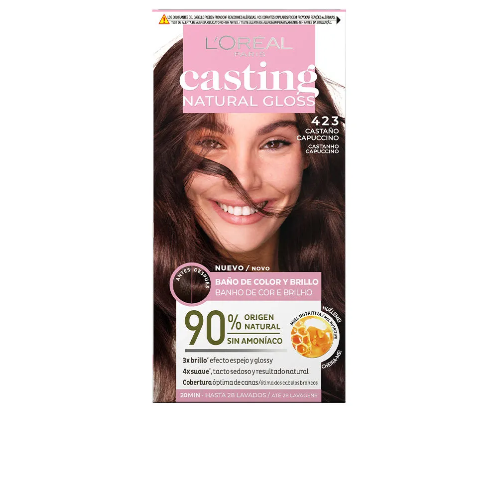 CASTING NATURAL GLOSS #423 Cappuccino Brown 